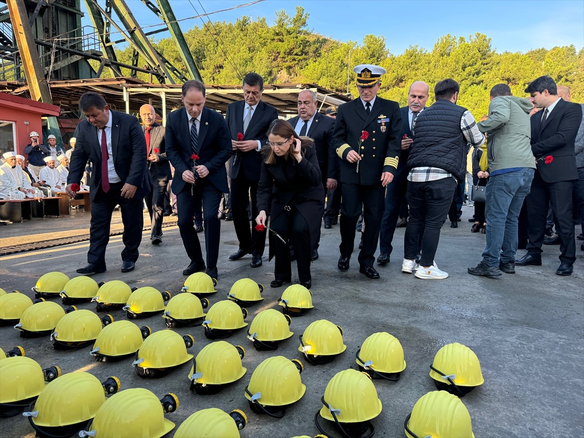 Bartın'da, Türkiye Taşkömürü Kurumu (TTK) Amasra Müessesesine ait maden ocağında, 14 Ekim...