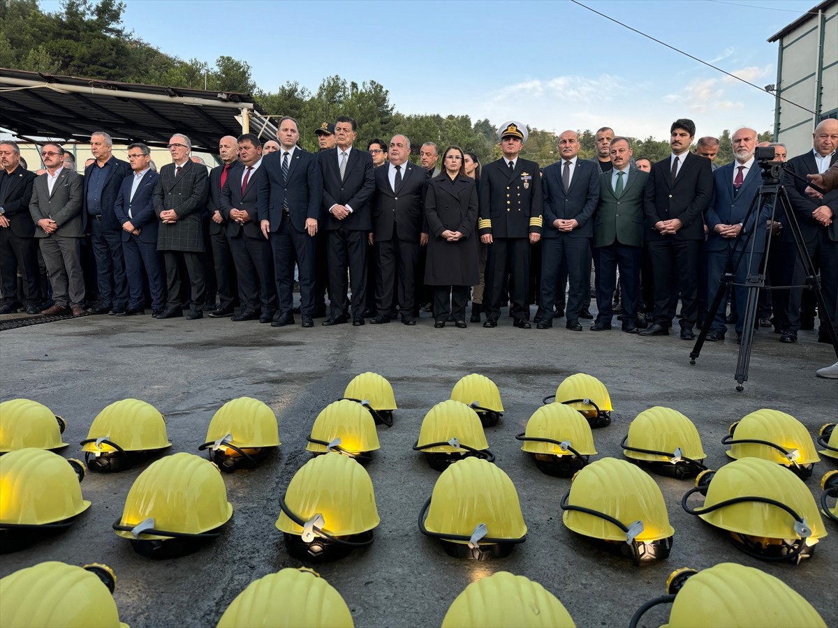 Bartın'da, Türkiye Taşkömürü Kurumu (TTK) Amasra Müessesesine ait maden ocağında, 14 Ekim...