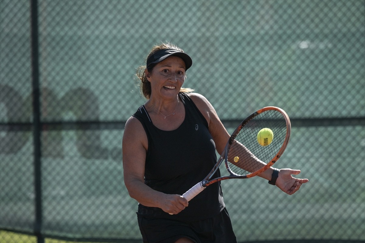 Enplus Masters Kadınlar Tenis Serisi'nin finalleri Ankara Tenis Eğitim Merkezi’nde...