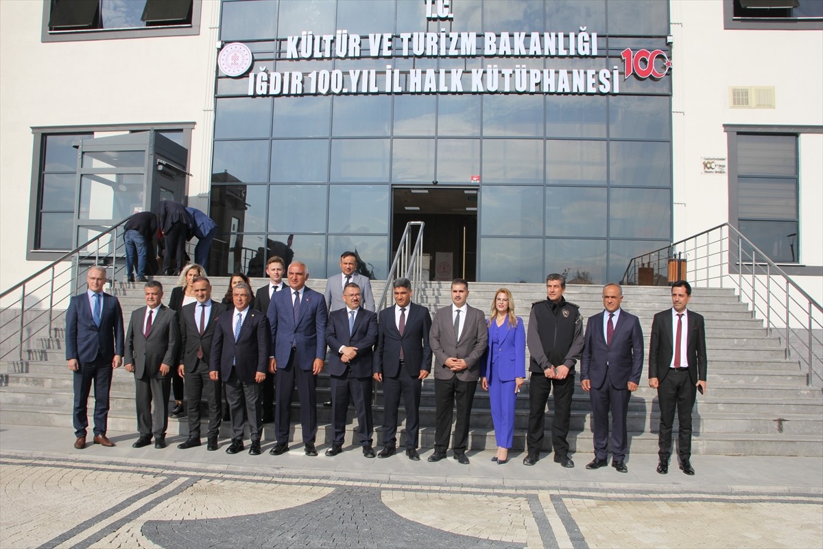 Kültür ve Turizm Bakanı Mehmet Nuri Ersoy, Iğdır'da ziyaret ve incelemelerde bulundu. Ersoy...