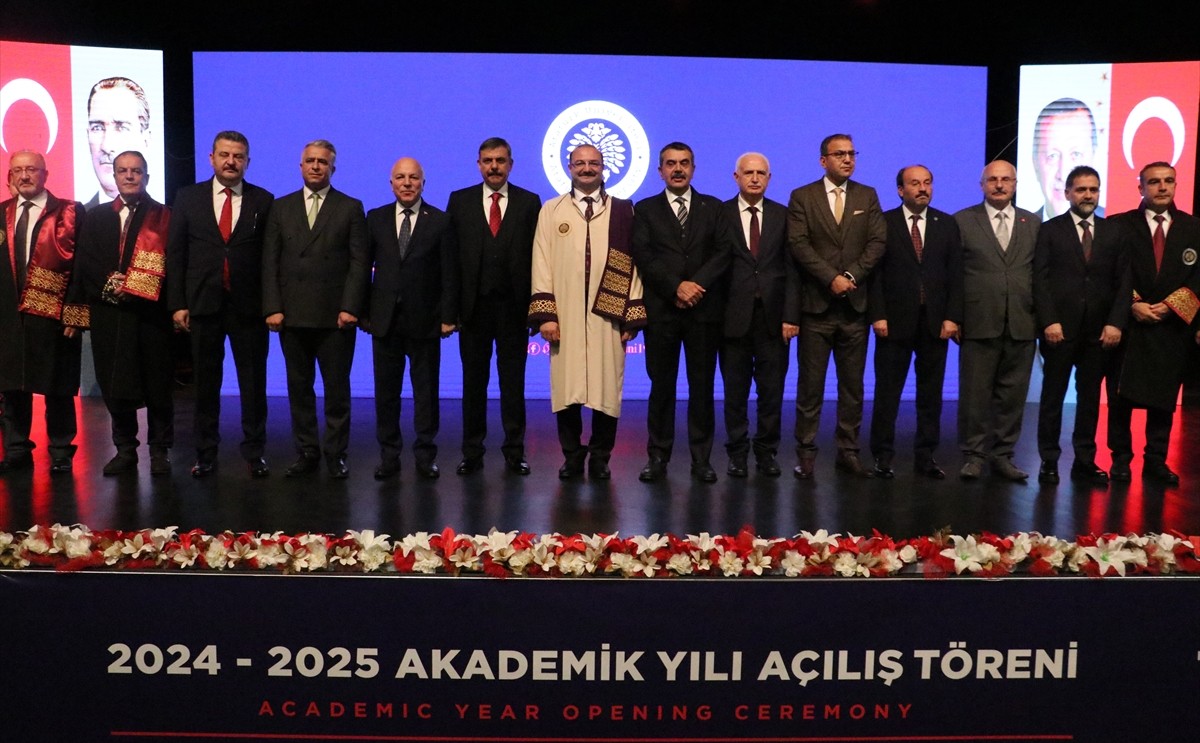 Milli Eğitim Bakanı Yusuf Tekin, Erzurum'da Atatürk Üniversitesi Akademik Yılı Açılış Töreni'ne...