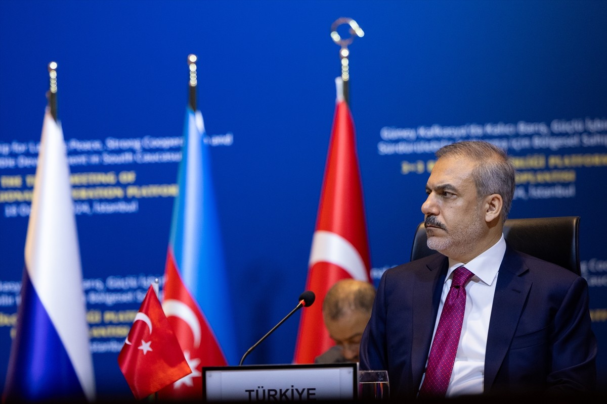 Dışişleri Bakanı Hakan Fidan, İstanbul'da düzenlenen Güney Kafkasya Bölgesel İşbirliği...