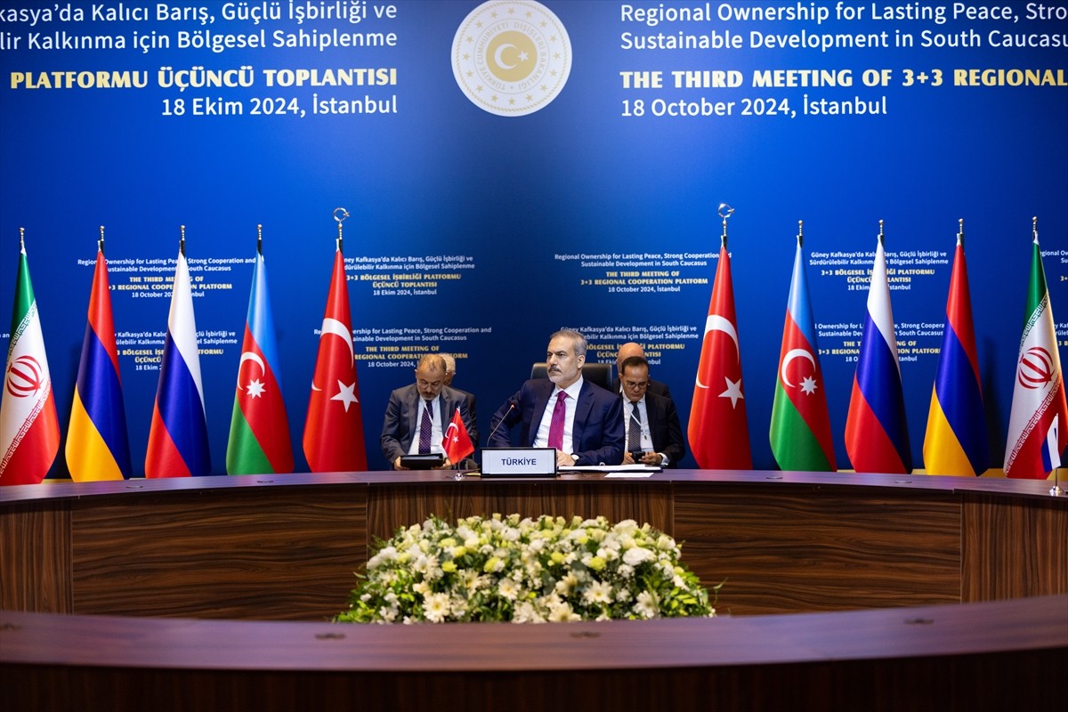 Dışişleri Bakanı Hakan Fidan, İstanbul'da düzenlenen Güney Kafkasya Bölgesel İşbirliği...