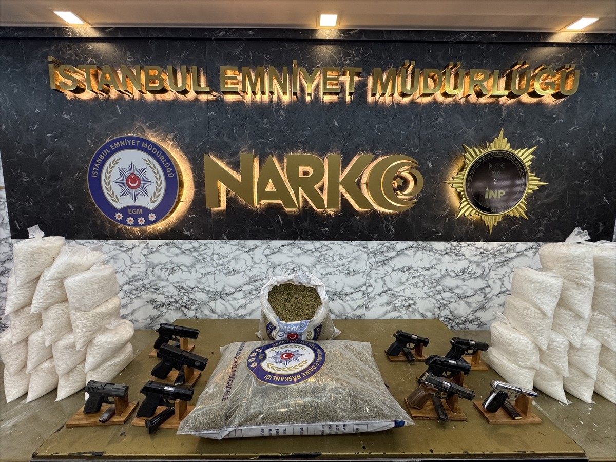 İstanbul Emniyet Müdürlüğü Narkotik Suçlarla Mücadele Şubesi ekiplerince, İstanbul'da bir haftada...