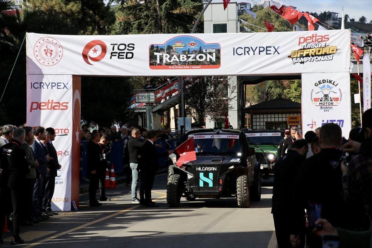 PETLAS 2024 Türkiye Off-Road Şampiyonası'nın 5. ayağı, Trabzon'da başladı.