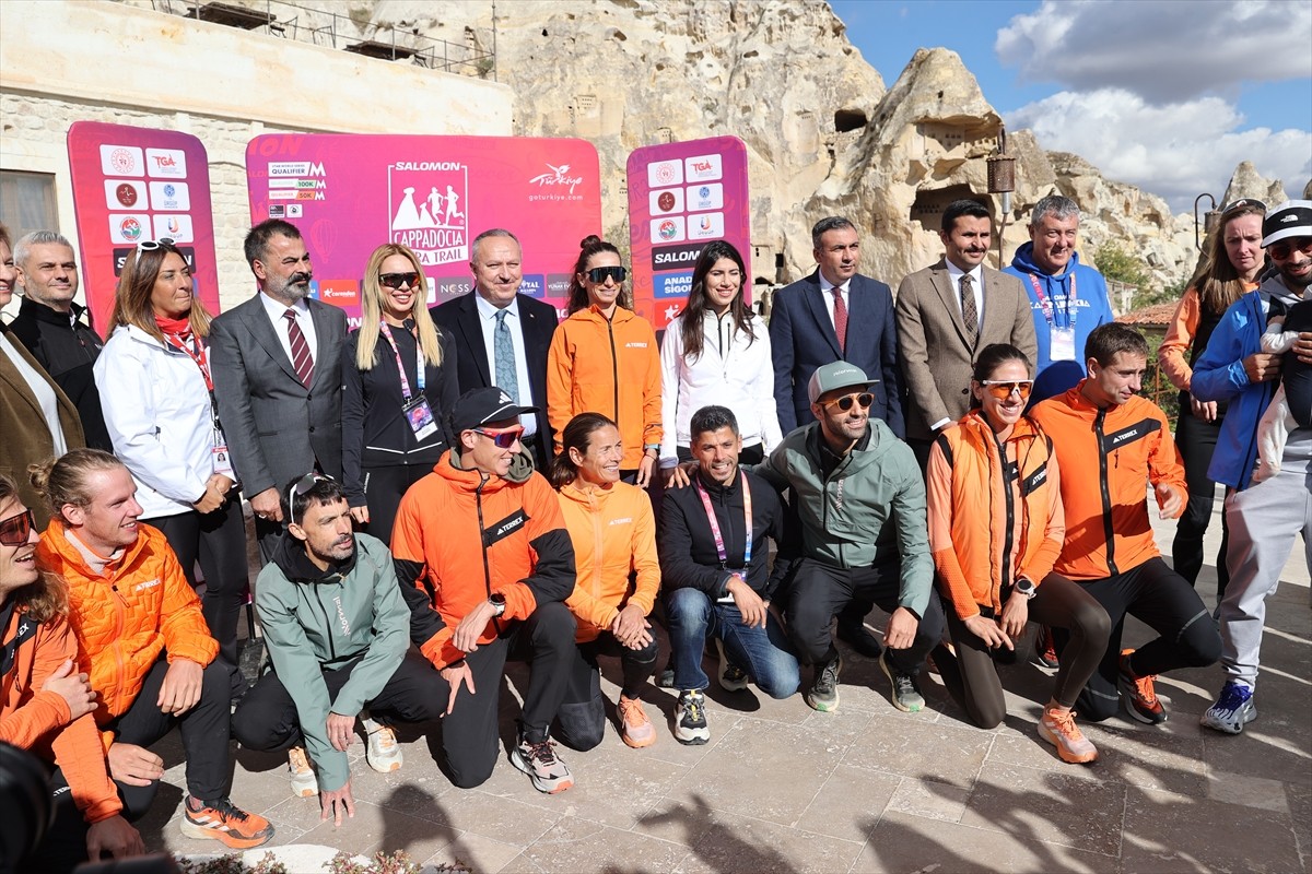 Salomon Kapadokya Ultra Trail Koşusu, 73 ülkeden 2 bin 368 sporcunun katılımıyla yarın Nevşehir'de...