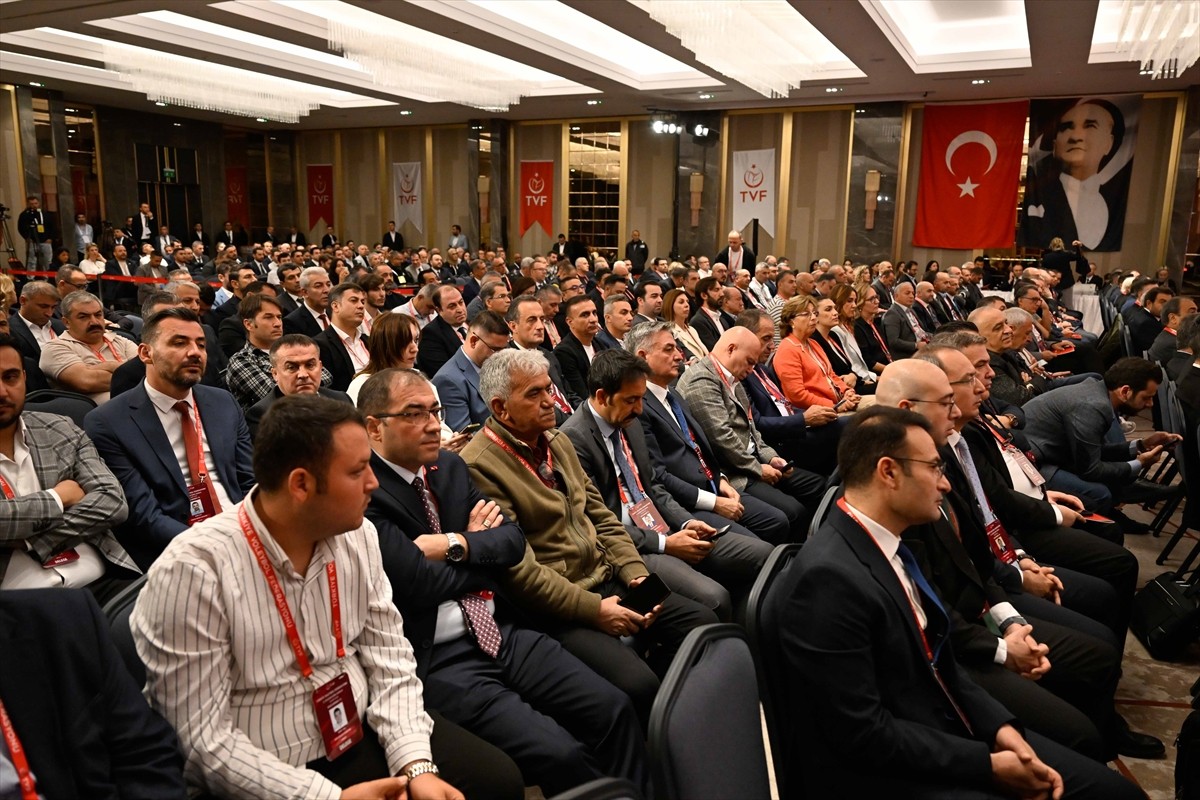 Türkiye Voleybol Federasyonunun 6. Olağan Genel Kurulu, Ankara'da başladı. Crowne Plaza Ankara'da...