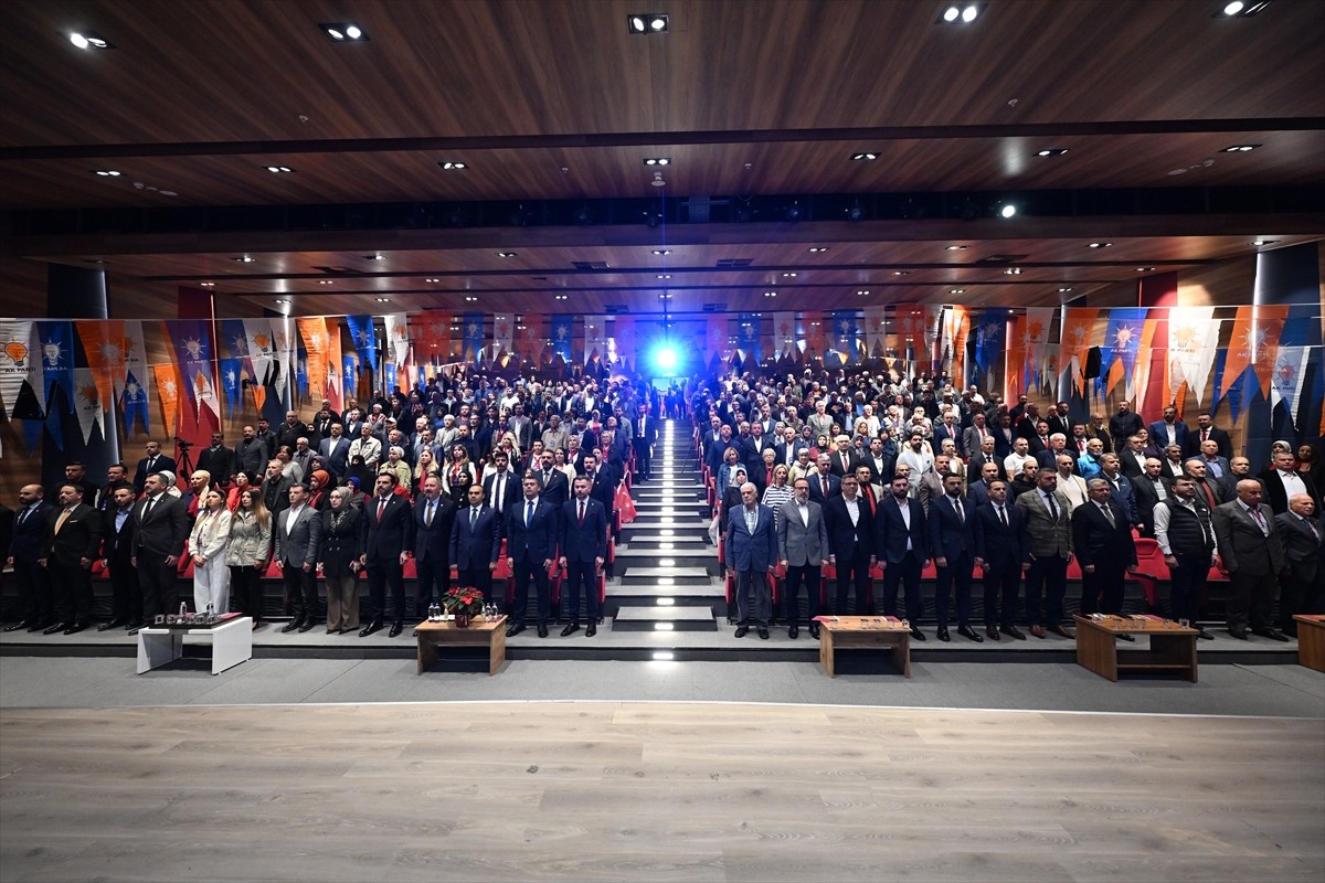 Sanayi ve Teknoloji Bakanı Mehmet Fatih Kacır, Atatürk Kültür Merkezi’nde düzenlenen AK Parti...