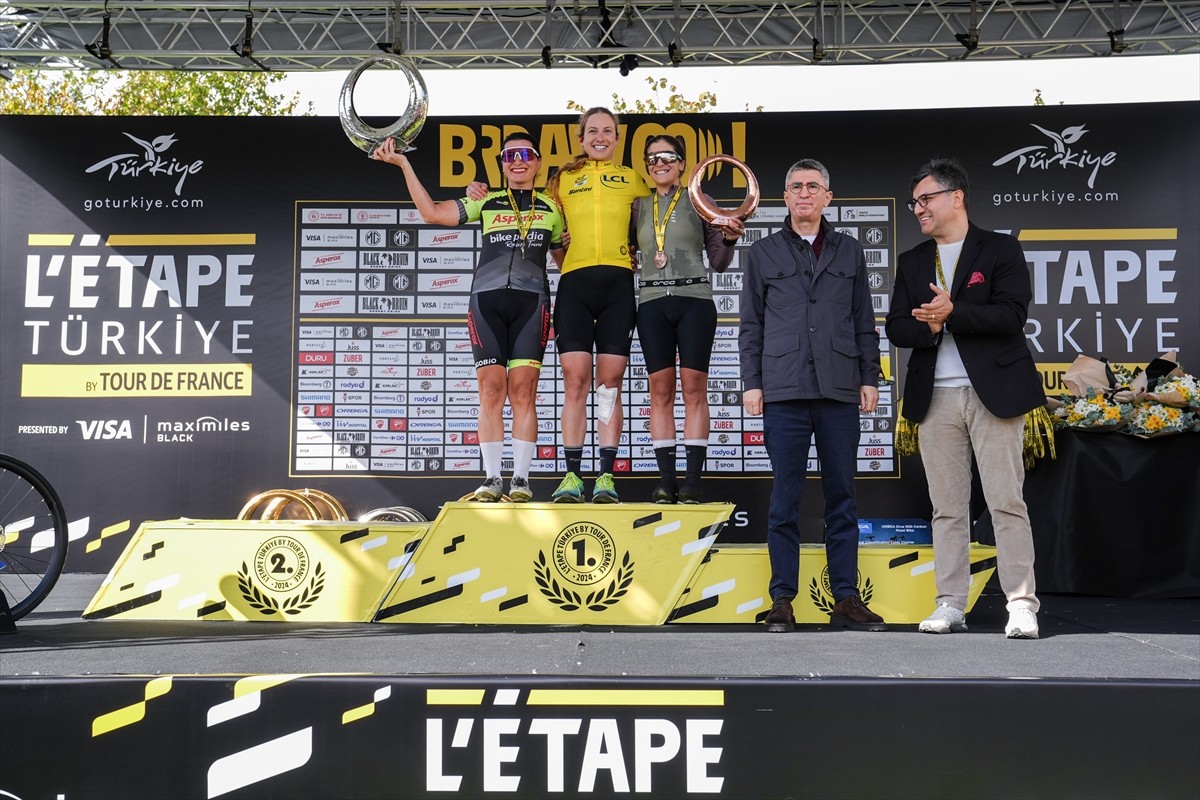 L'Etape Türkiye by Tour de France bisiklet yarışı, Türkiye'de ilk kez İstanbul'da yapıldı. Küçüksu...