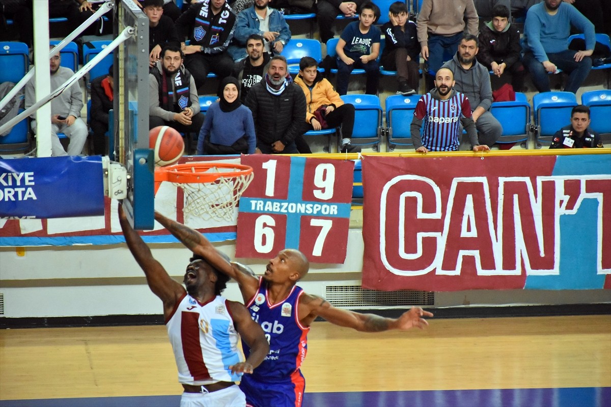 Türkiye Sigorta Türkiye Basketbol Ligi 7. hafta mücadelesinde Trabzonspor ile iLab Basketbol...