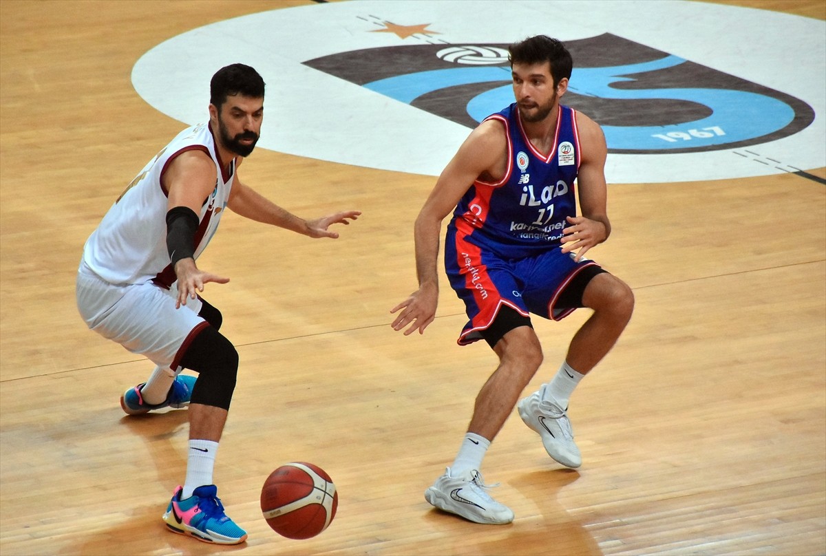 Türkiye Sigorta Türkiye Basketbol Ligi 7. hafta mücadelesinde Trabzonspor ile iLab Basketbol...