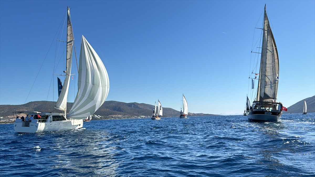 Muğla'nın Bodrum ilçesinde bu yıl 36'ncısı düzenlenen Maximiles Black The Bodrum Cup Yelken...