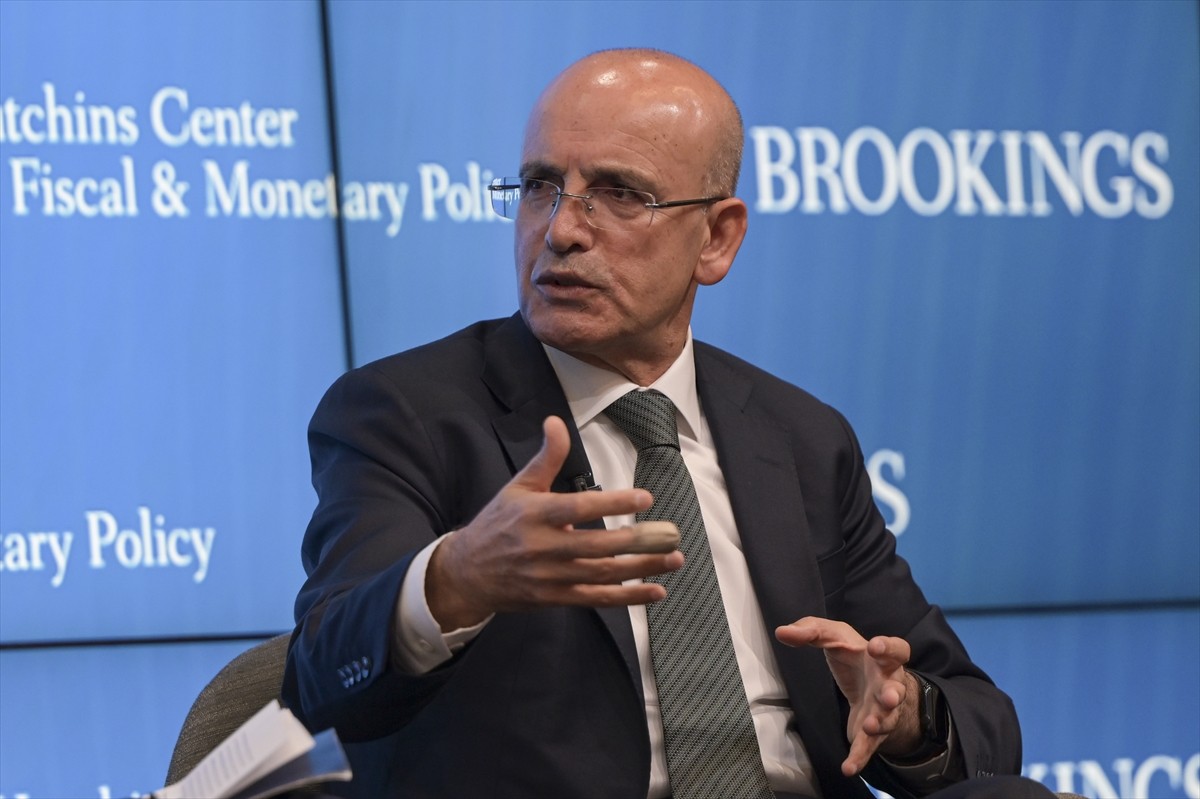 Hazine ve Maliye Bakanı Mehmet Şimşek, Brookings Enstitüsü'nde düzenlenen etkinlikte, Türkiye'nin...