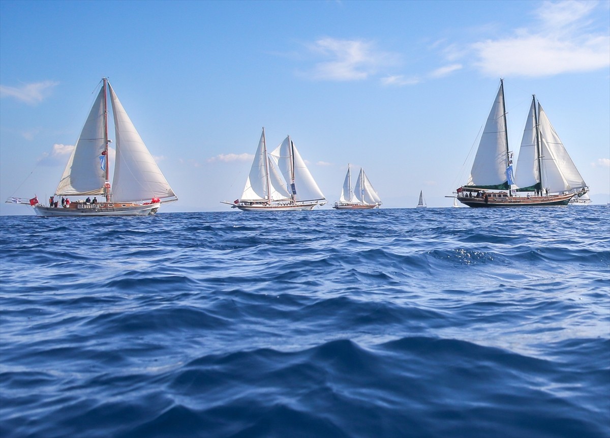 Muğla'nın Bodrum ilçesinde, "Kazanmaya Yelken Aç" temasıyla gerçekleşen 36. Maximiles Black The...