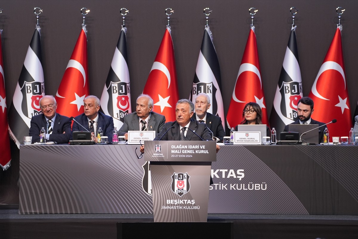 Eski Beşiktaş Kulübü Başkanı Ahmet Nur Çebi, ICC İstanbul Kongre Merkezi'nde gerçekleştirilen 2024...