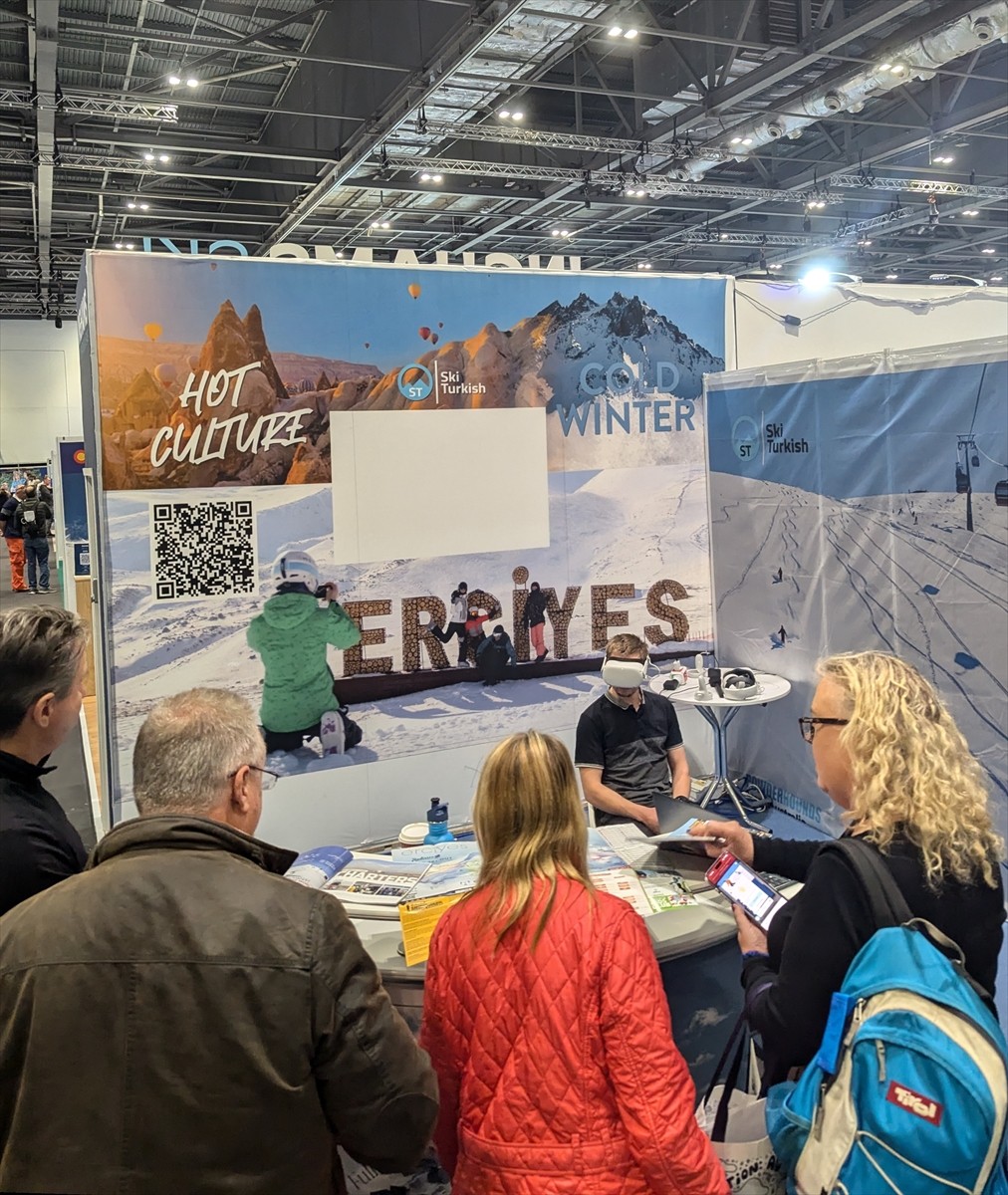 Türkiye'nin önemli kış turizm merkezlerinden Erciyes, İngiltere'de düzenlenen London Snow Show...