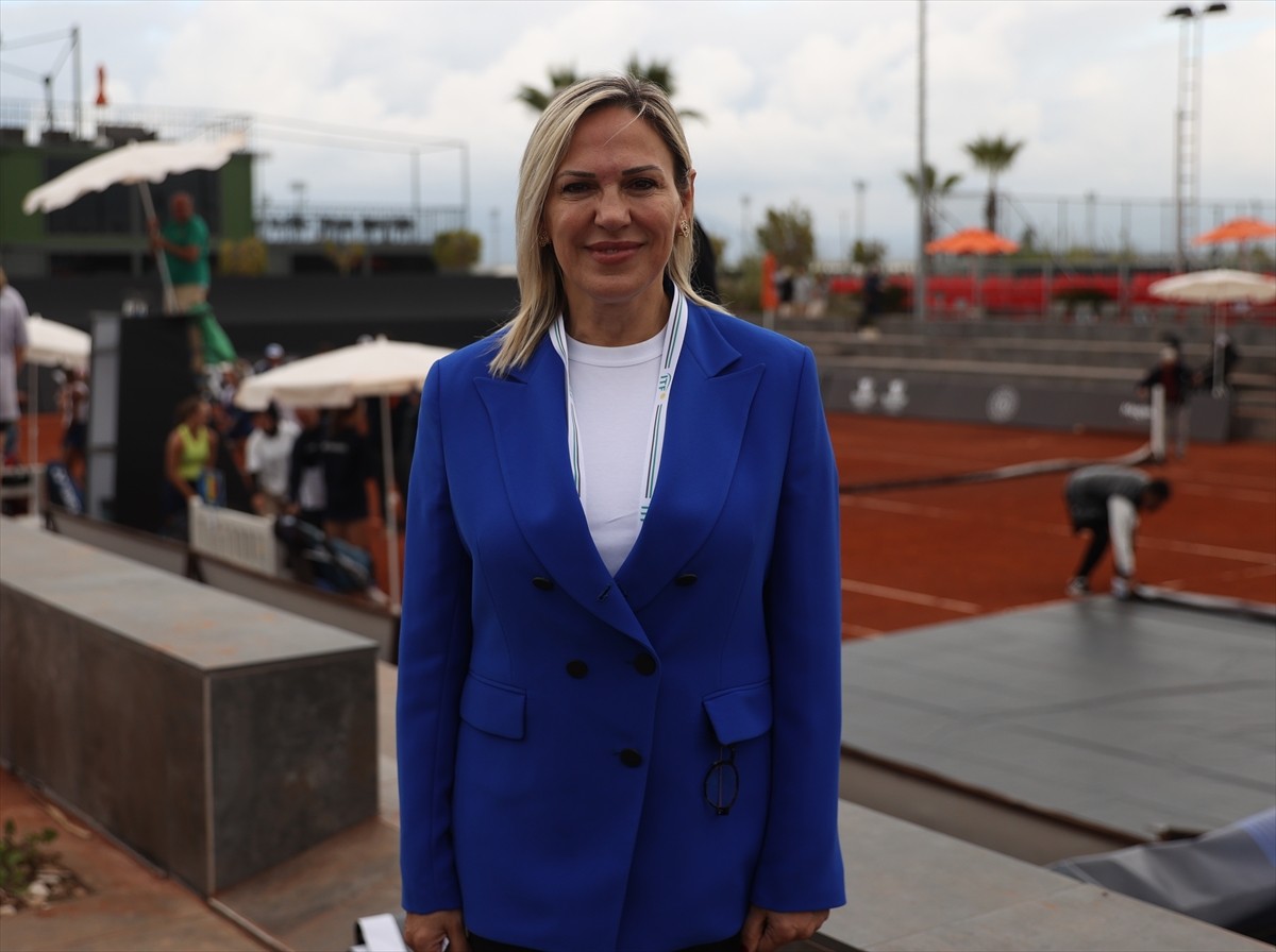 Türkiye Tenis Federasyonu Başkanı Şafak Müderrisgil, 2024 Billie Jean King Cup Junior Gainbridge...