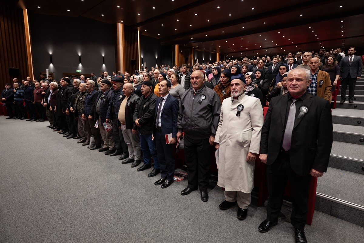 Cumhurbaşkanlığı İletişim Başkanlığınca, "2. Uluslararası Ahıska Türklerinin Hukuki ve Sosyal...